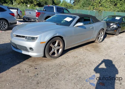 2015 Chevrolet Camaro 2Lt из США, поврежденный, VIN 2G1FF3D34F9206038